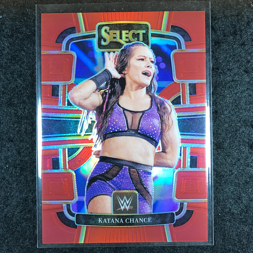 2024 Select WWE KATANA CHANCE Concourse Red 51/175 #80