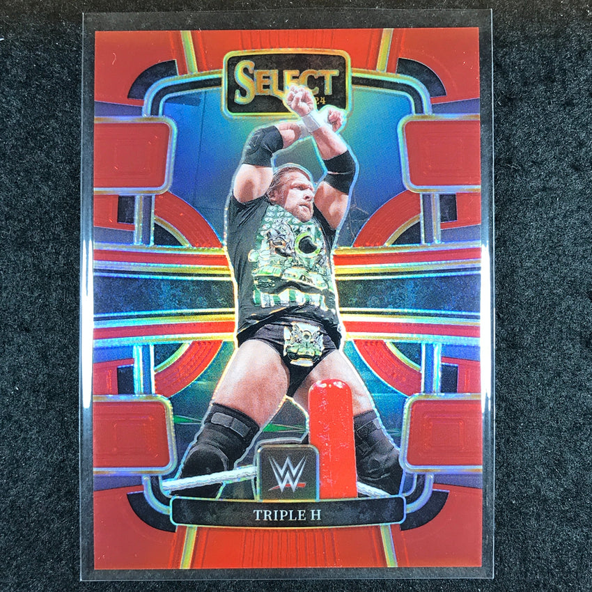 2024 Select WWE TRIPLE H Concourse Red 3/175 #85
