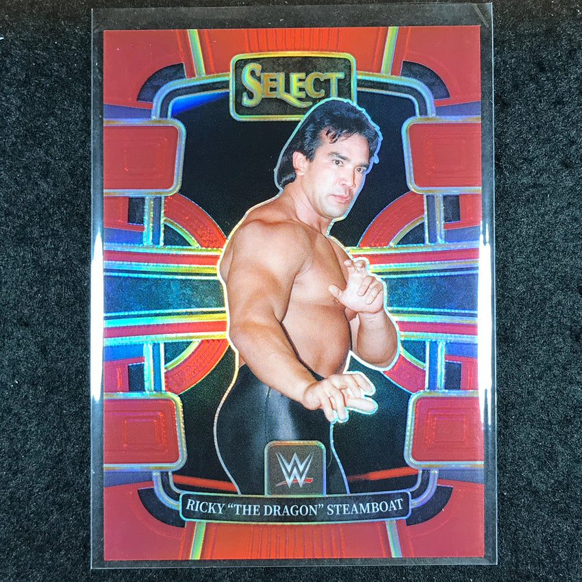 2024 Select WWE RICKY "THE DRAGON" STEAMBOAT Concourse Red 78/175 #93