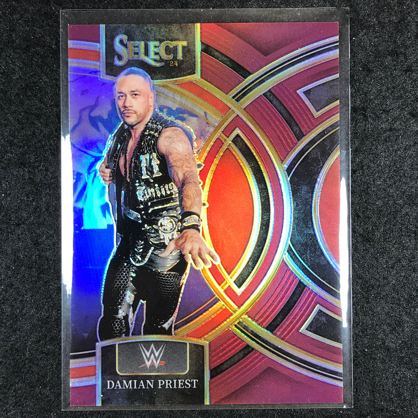 2024 Select WWE DAMIAN PRIEST Premier Level Maroon 134/149 #107