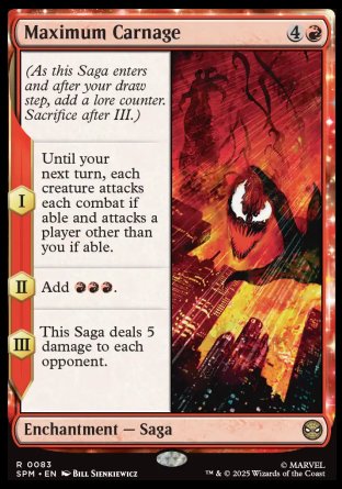 Maximum Carnage - #083 Rare Marvel's Spider-Man