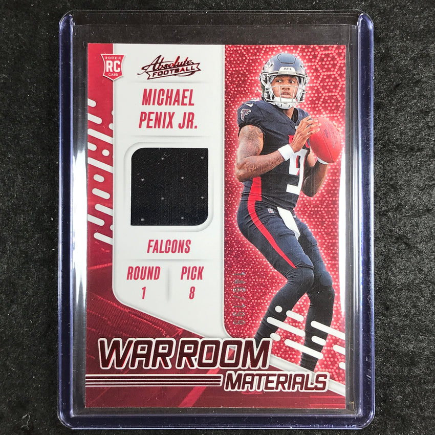 2024 Absolute Football MICHAEL PENIX JR. War Room Rookie Jersey 146/199