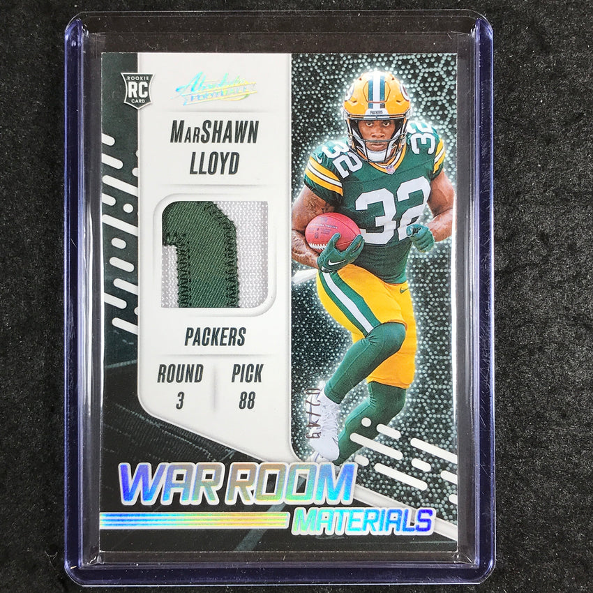 2024 Absolute Football MARSHAWN LLOYD War Room Materials Rookie Patch 2/49