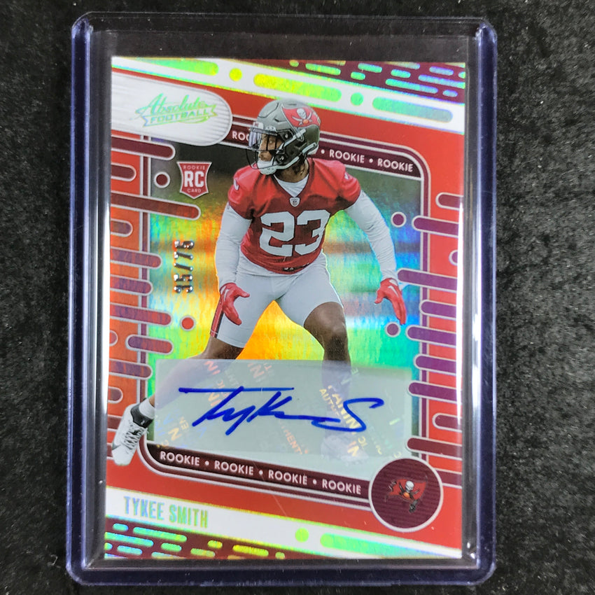 2024 Absolute Football TYKEE SMITH Signature Rookies Auto Orange 35/75