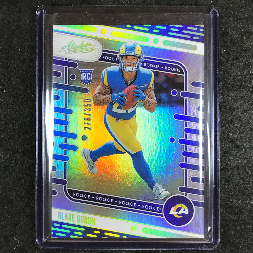 2024 Absolute Football BLAKE CORUM Rookie Base 278/350 #168