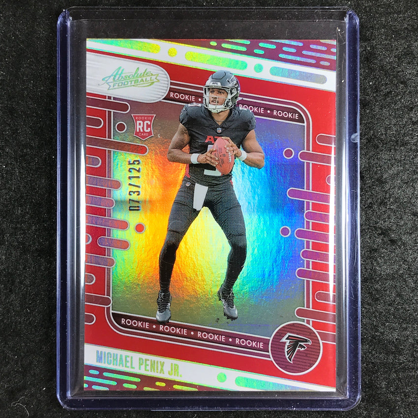 2024 Absolute Football MICHAEL PENIX JR. Rookie Base Red Spectrum 73/125 #108