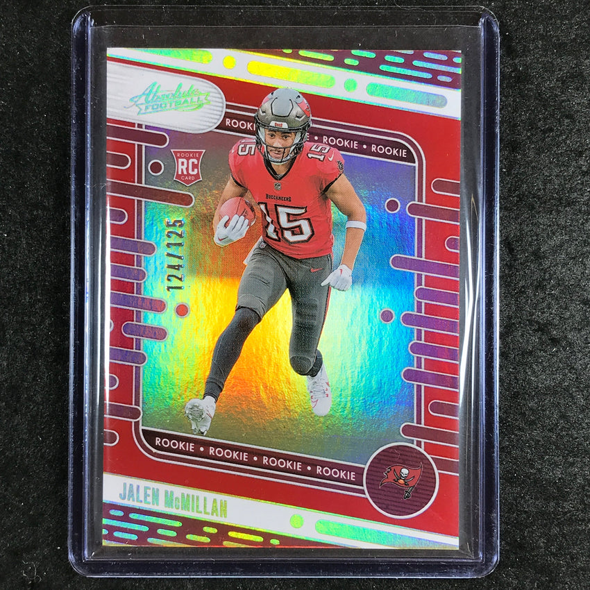 2024 Absolute Football JALEN MCMILLAN Rookie Base Red Spectrum 124/125 #173