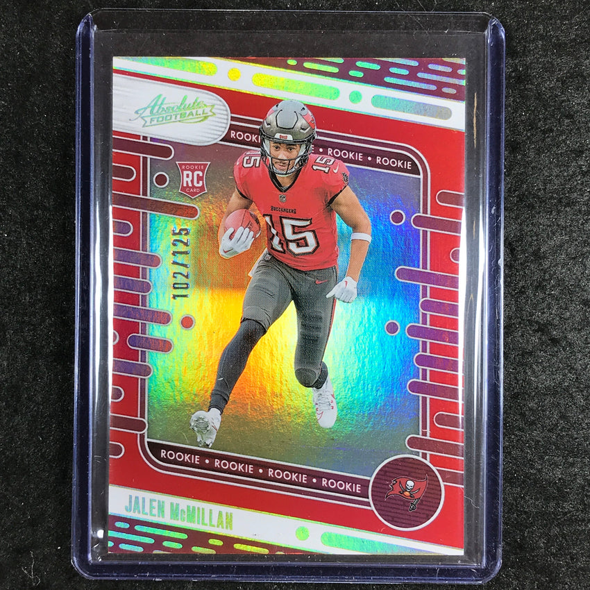 2024 Absolute Football JALEN MCMILLAN Rookie Base Red Spectrum 102/125 #173