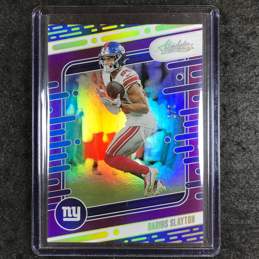 2024 Absolute Football DARIUS SLAYTON Base Purple Spectrum 2/5 #80