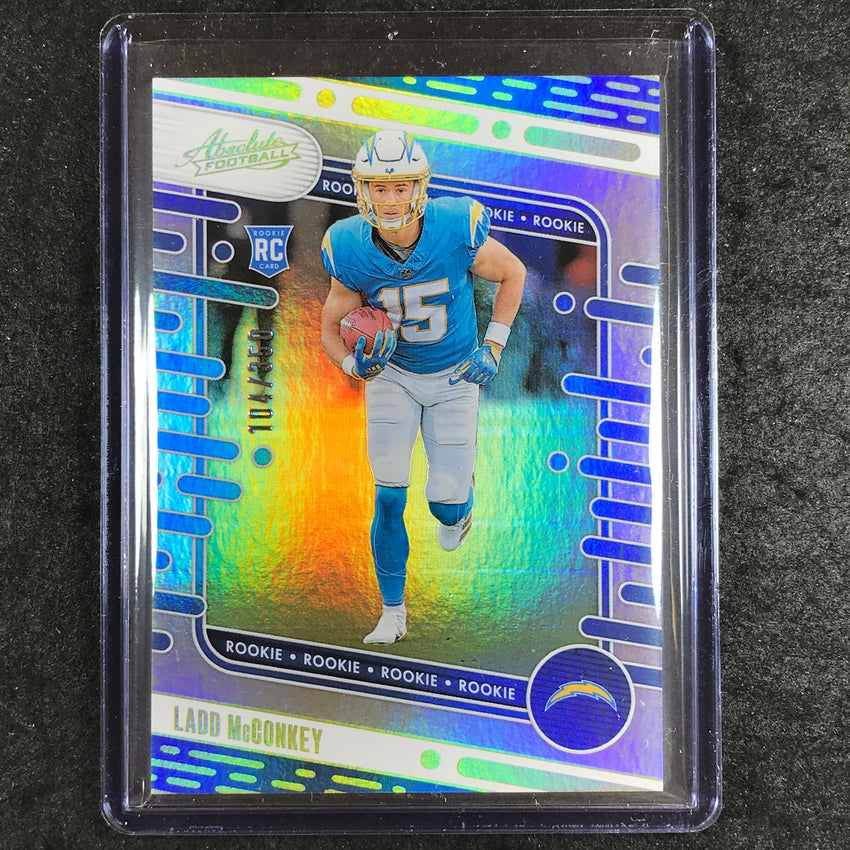 2024 Absolute Football LADD MCCONKEY Rookie Base 104/350 #134