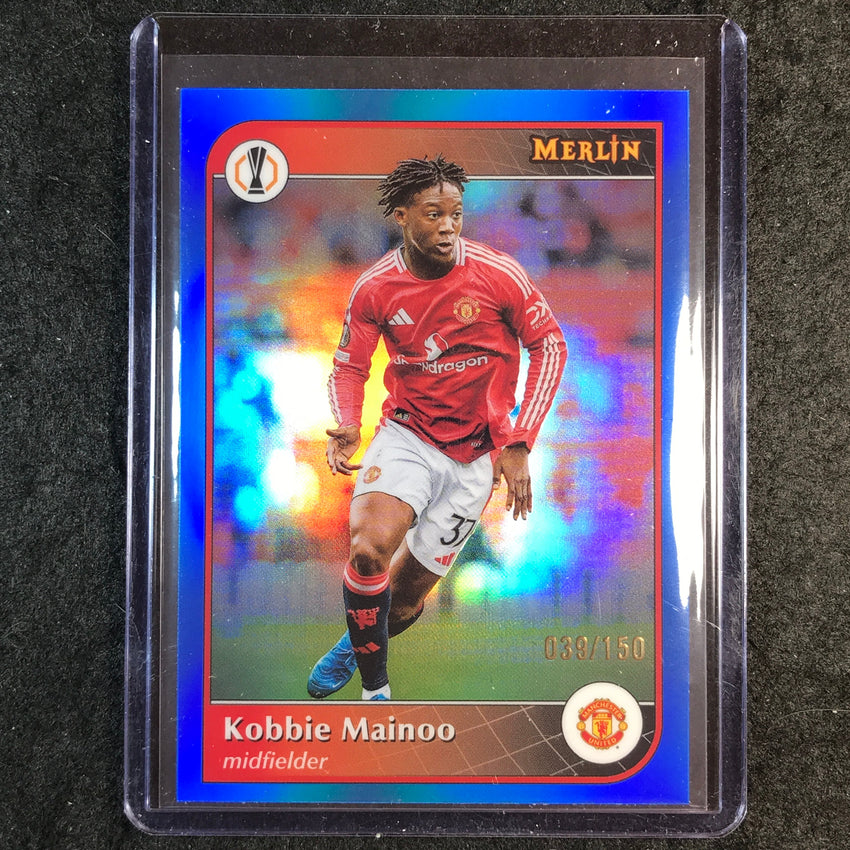 2024-25 Merlin UEFA Club Comp KOBBIE MAINOO Base Blue 39/150 #37