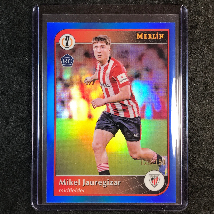 2024-25 Merlin UEFA Club Comp MIKEL JAUREGIZAR Rookie Base Blue 129/150 #107