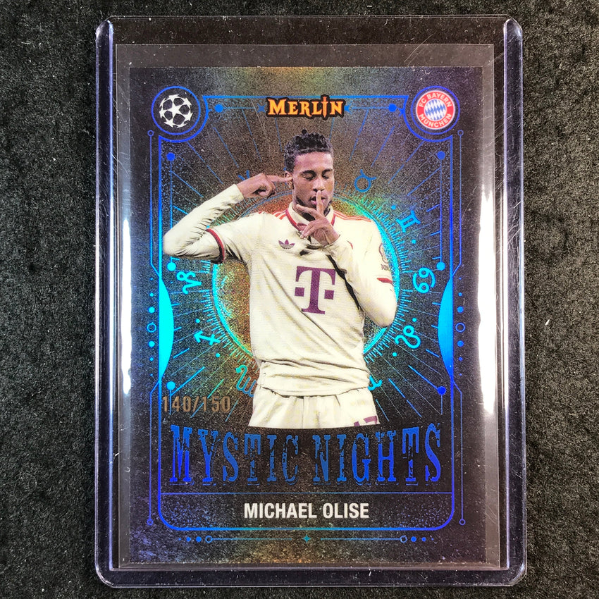 2024-25 Merlin UEFA Club Comp MICHAEL OLISE Mystic Nights Blue 140/150 #27
