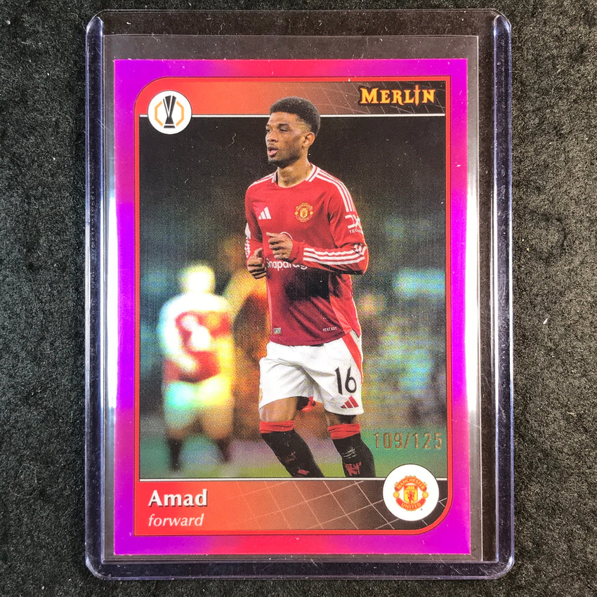 2024-25 Merlin UEFA Club Comp AMAD Magenta 109/125 #117