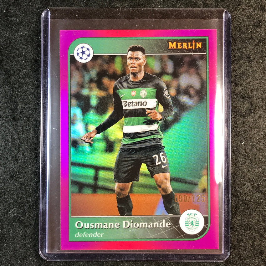 2024-25 Merlin UEFA Club Comp OUSMANE DIOMANDE Magenta 90/125 #174