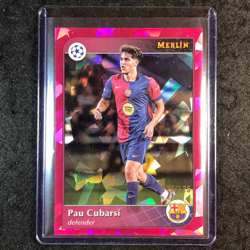 2024-25 Merlin UEFA Club Comp PAU CUBARSI Magenta Atomic 48/125 #2