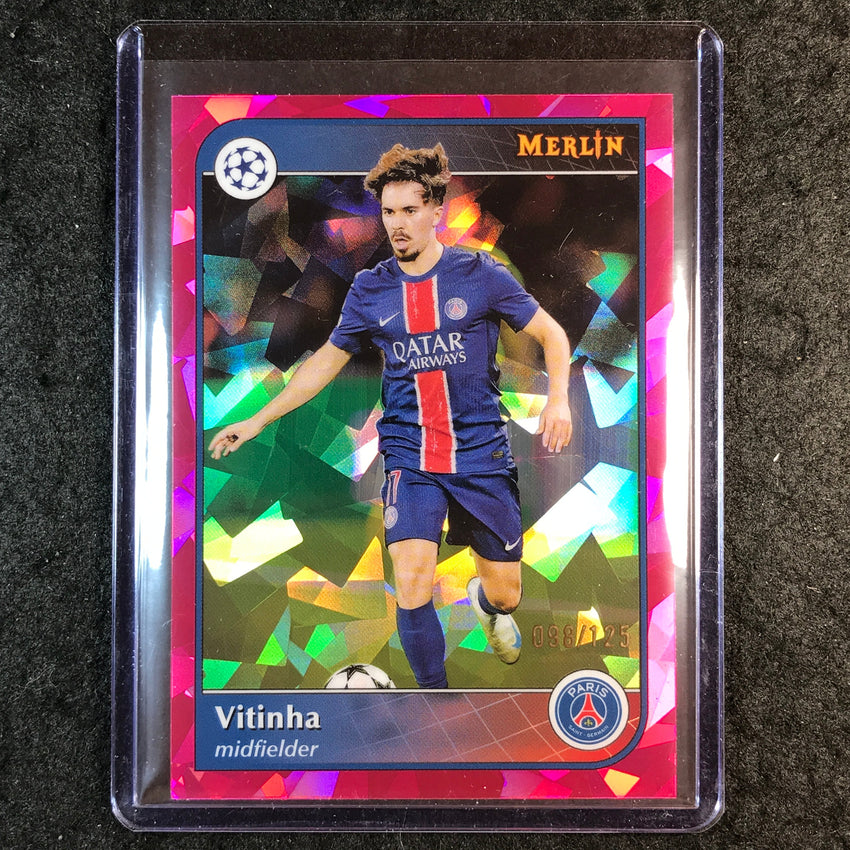 2024-25 Merlin UEFA Club Comp VITINHA Magenta Atomic 98/125 #85