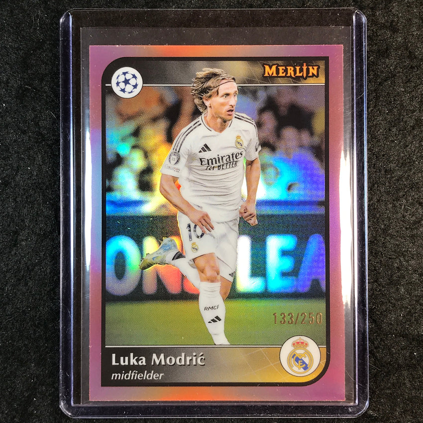 2024-25 Merlin UEFA Club Comp LUKA MODRIC Rose Gold /250 #86