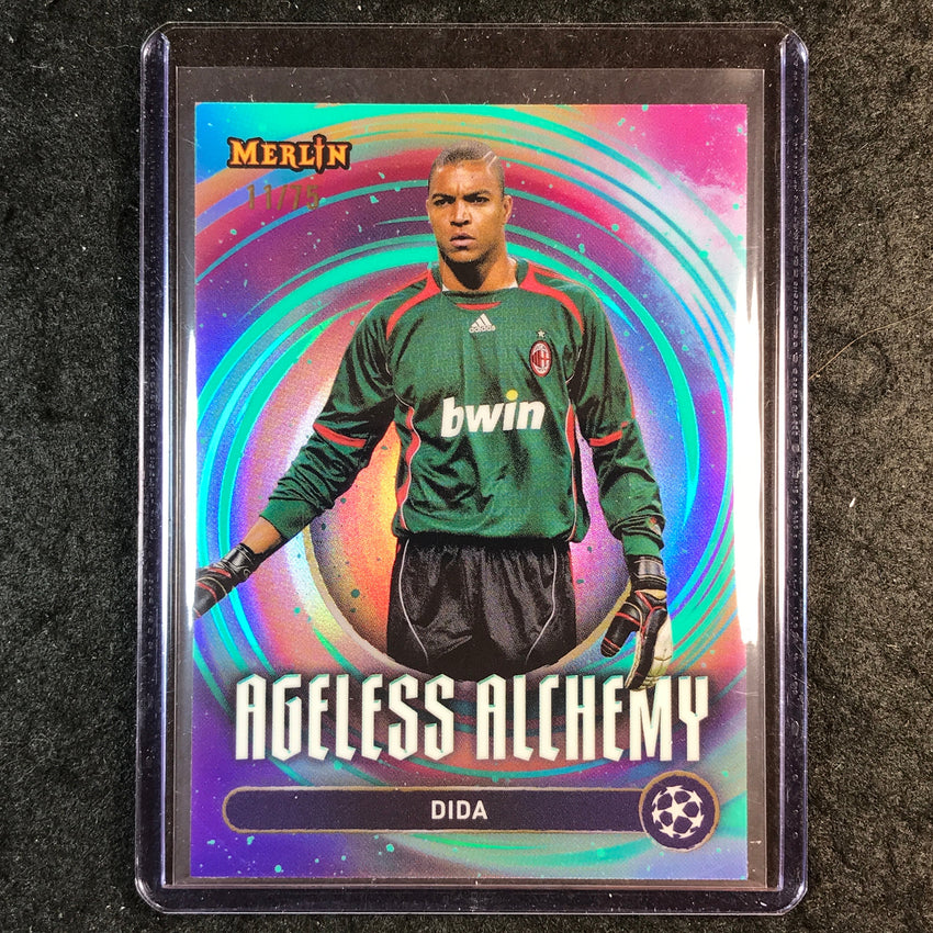 2024-25 Merlin UEFA Club Comp DIDA Ageless Alchemy Aqua 11/75 #20