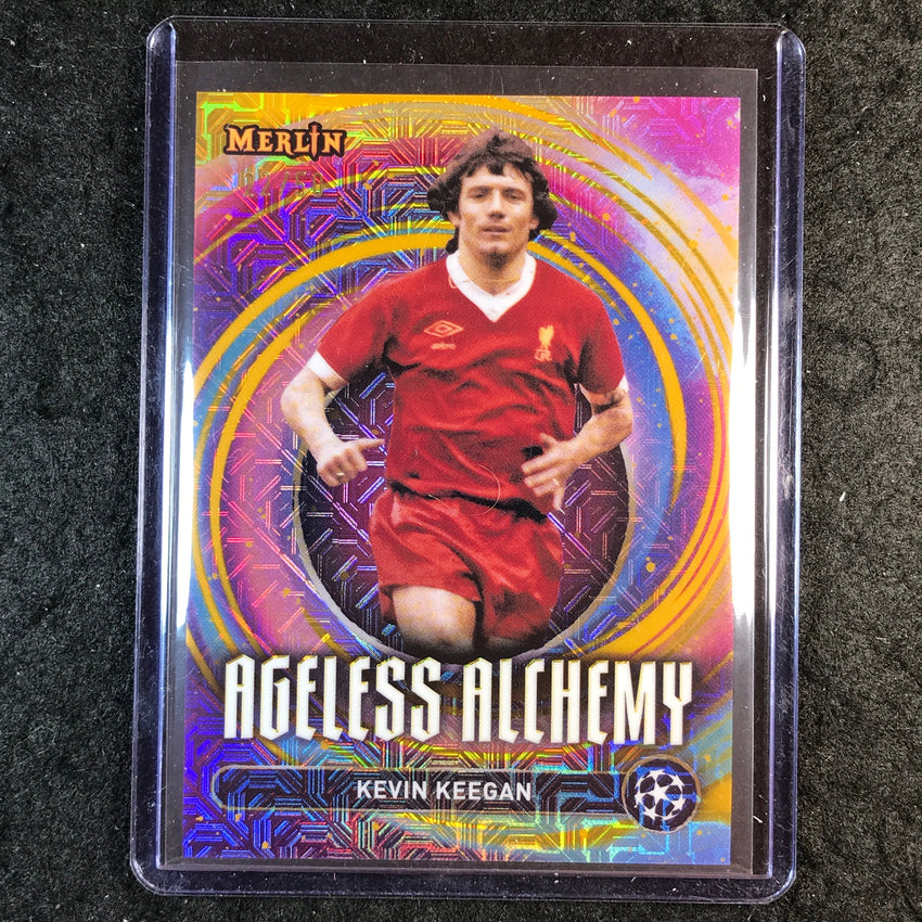 2024-25 Merlin UEFA Club Comp KEVIN KEEGAN Ageless Alchemy Gold Mojo 22/50 #27
