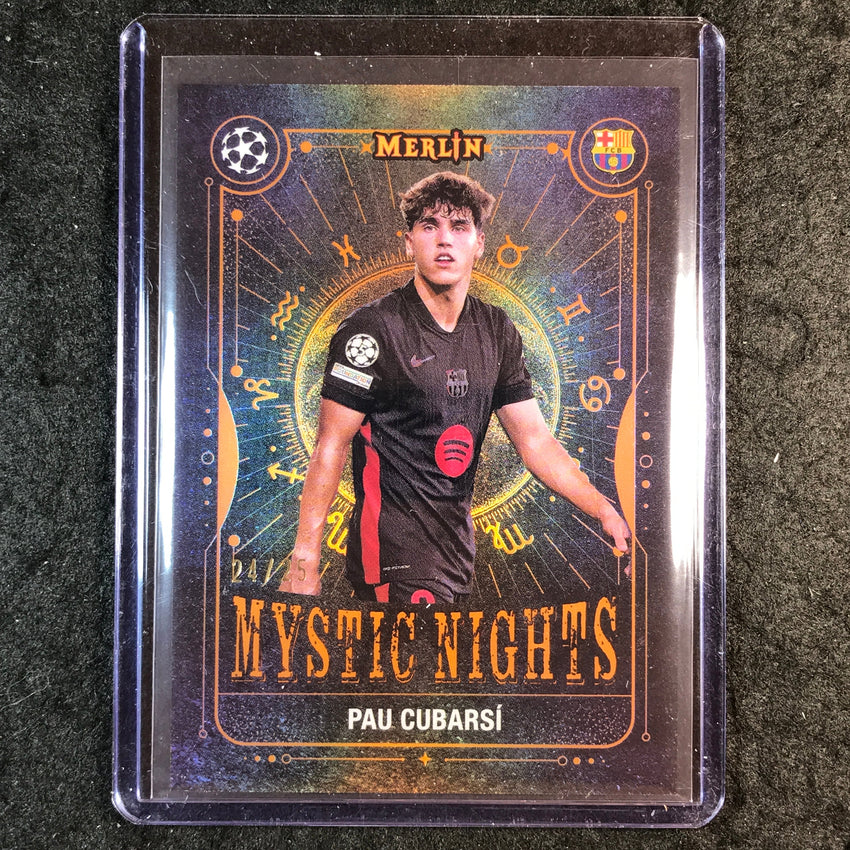 2024-25 Merlin UEFA Club Comp PAU CUBARSI Mystic Nights Orange 24/25 #26