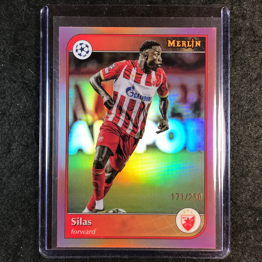 2024-25 Merlin UEFA Club Comp SILAS Rose Gold /250 #168