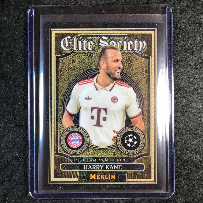 2024-25 Merlin UEFA Club Comp HARRY KANE Elite Society Black Mojo 5/10 #8