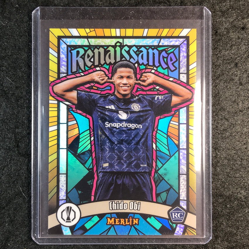 2024-25 Merlin UEFA Club Comp CHIDO OBI Renaissance Rookie SSP #2