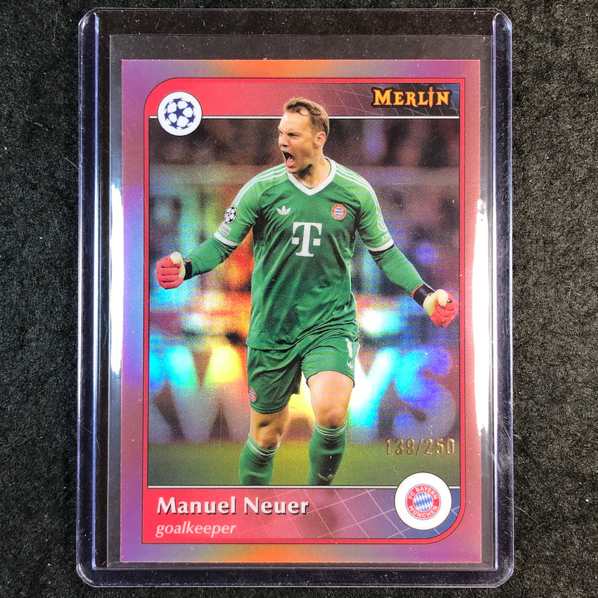 2024-25 Merlin UEFA Club Comp MANUEL NEUER Rose Gold /250 #199
