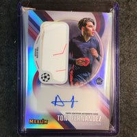 2024-25 Merlin UEFA Club Comp TONI FERNANDEZ Match Ball Rookie Relic Auto #TF