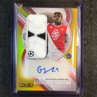 2024-25 Merlin UEFA Club Comp GEORGE ILENIKHENA Match Ball Rookie Auto 20/50
