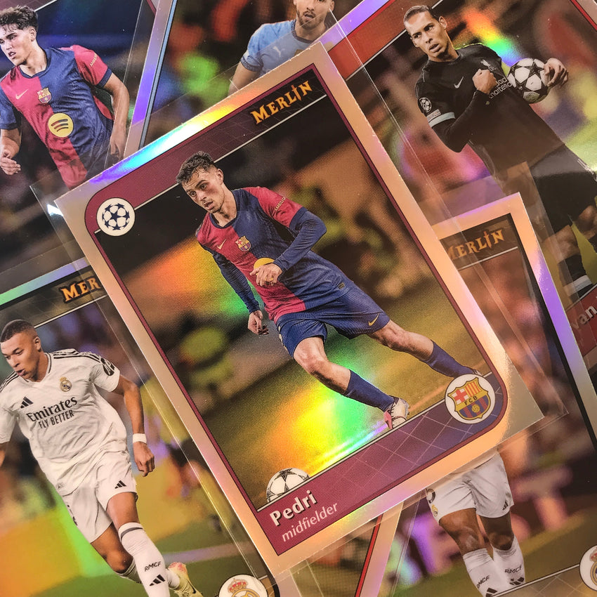 2024-25 Merlin UEFA Club Comp MATTIA LIBERALI Rookie Base Refractor #108
