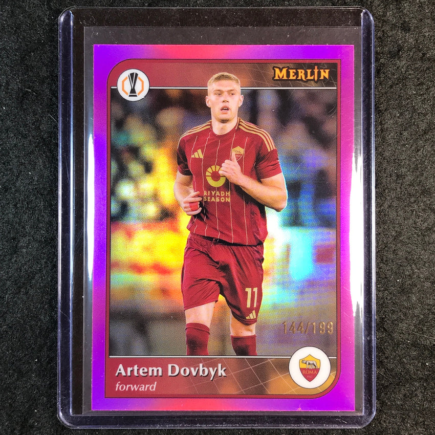 2024-25 Merlin UEFA Club Comp ARTEM DOVBYK Pink /199 #156