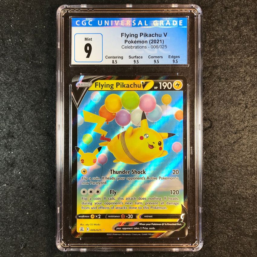 CGC 9 Flying Pikachu V - 006/025 - Celebrations 014