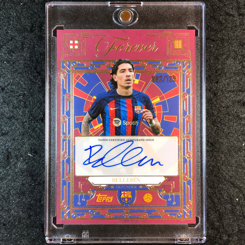 2025-26 Topps Forever Barcelona HECTOR BELLERIN Blaugrana Vault Auto 82/125