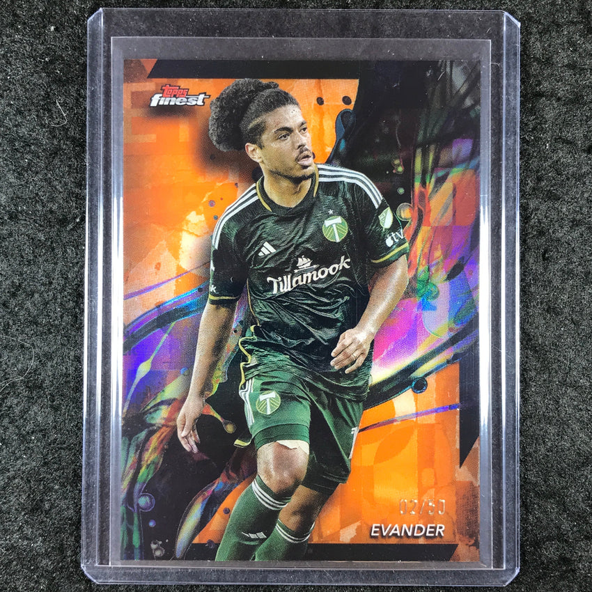 2024 Topps Finest MLS EVANDER Common Orange 2/50 #41