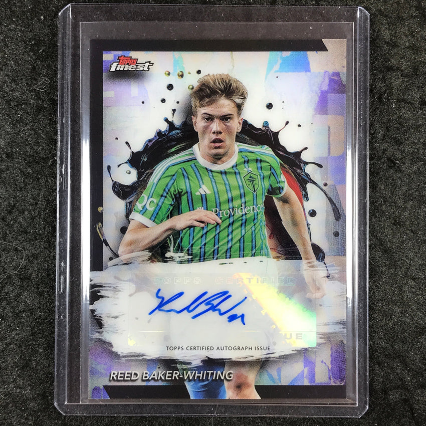 2024 Topps Finest MLS REED BAKER-WHITING Base Autograph #BW
