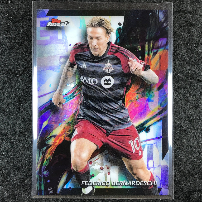 2024 Topps Finest MLS FEDERICO BERNARDESCHI Base Common Refractor #61