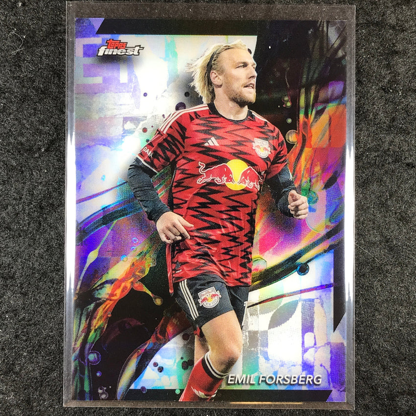 2024 Topps Finest MLS EMIL FORSBERG Base Common Refractor #70