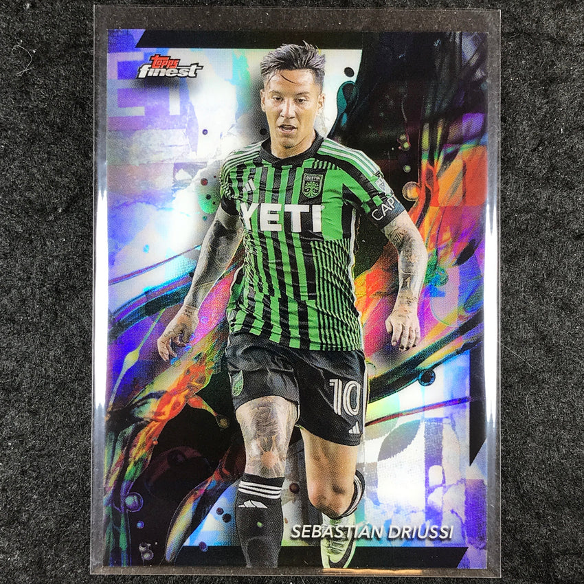 2024 Topps Finest MLS SEBASTIAN DRIUSSI Base Common Refractor #74