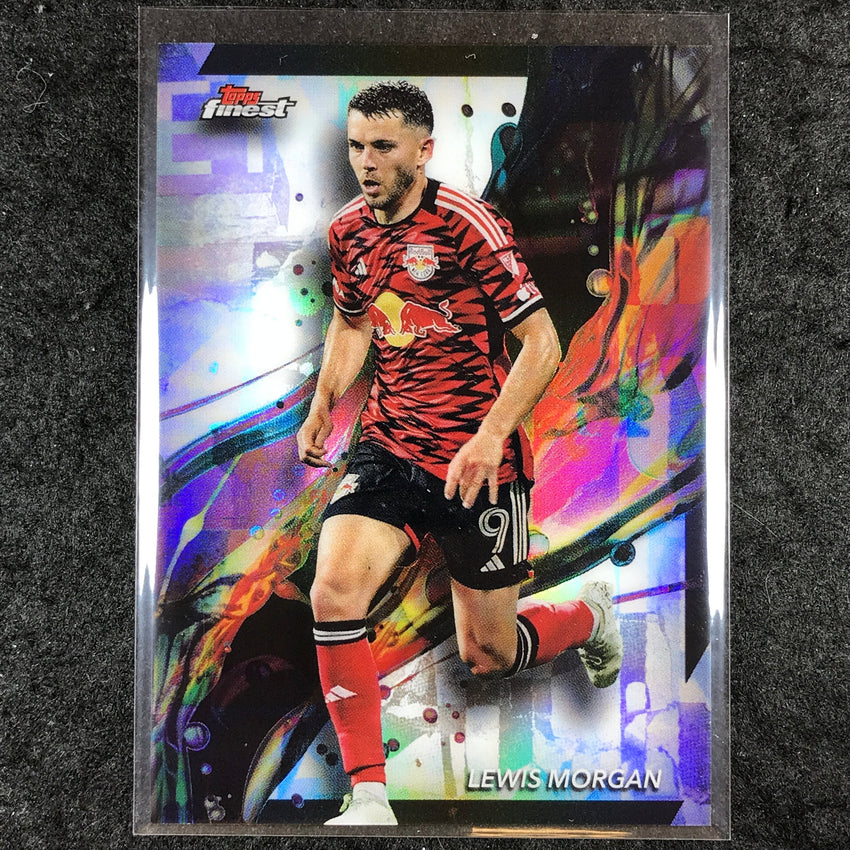 2024 Topps Finest MLS LEWIS MORGAN Base Common Refractor #94
