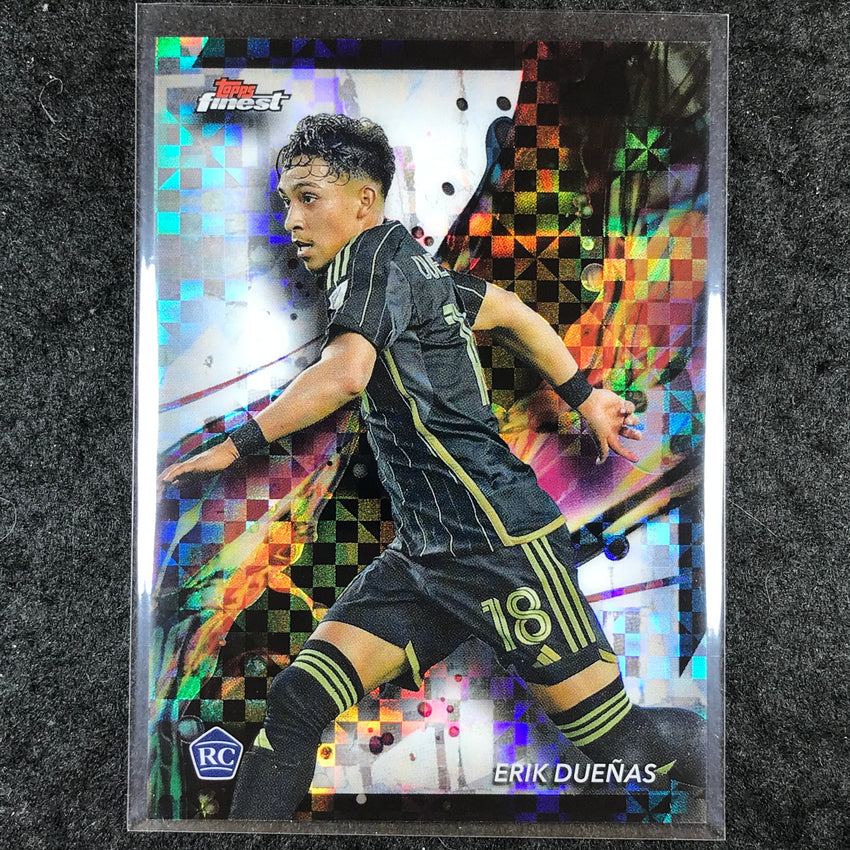 2024 Topps Finest MLS ERIK DUEÑAS Rookie Base Common Checkerboard #63