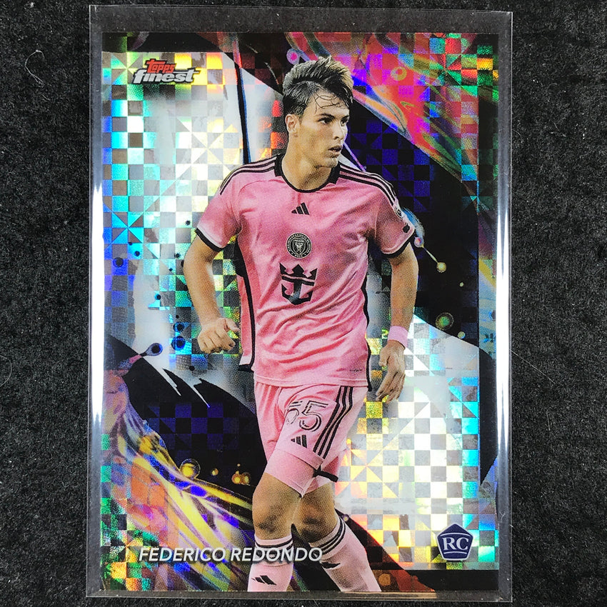 2024 Topps Finest MLS FEDERICO REDONDO Rookie Base Uncommon Checkerboard #124
