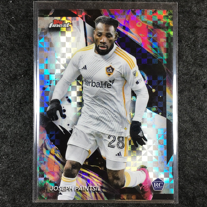 2024 Topps Finest MLS JOSEPH PAINTSIL Rookie Base Uncommon Checkerboard #128