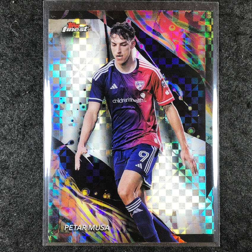 2024 Topps Finest MLS PETAR MUSA Base Uncommon Checkerboard #148