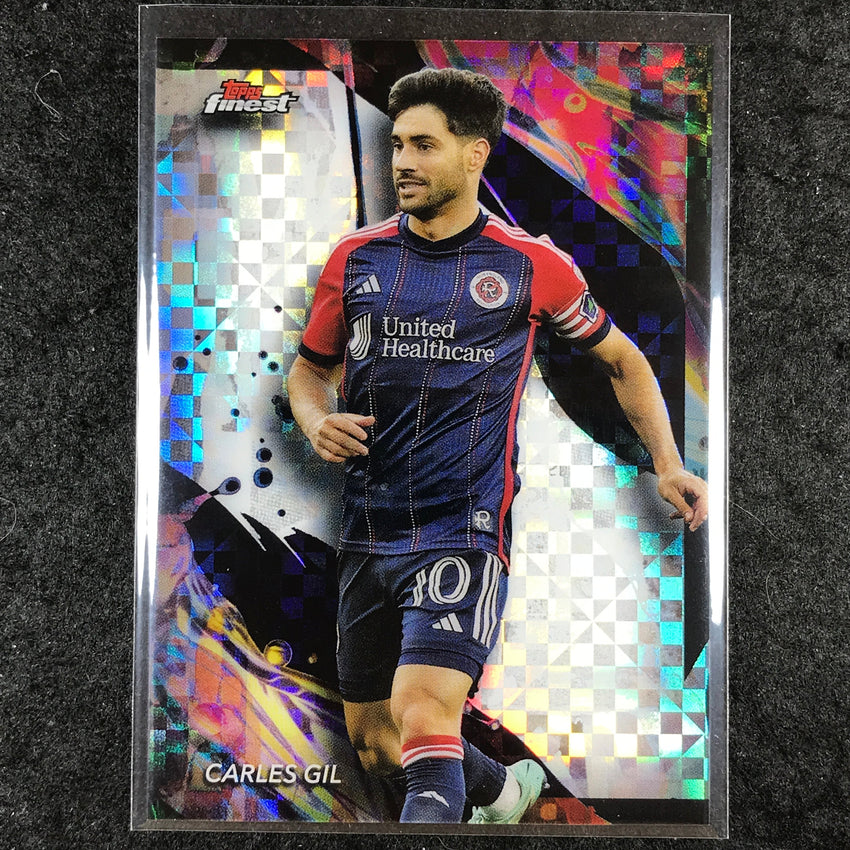 2024 Topps Finest MLS CARLES GIL Base Uncommon Checkerboard #167