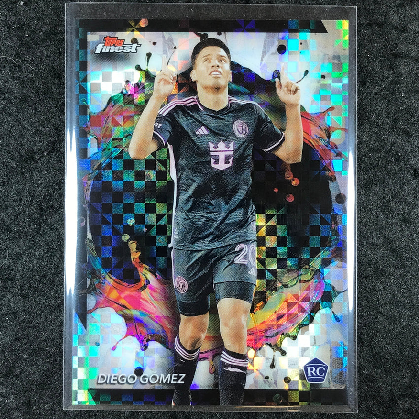 2024 Topps Finest MLS DIEGO GOMEZ Base Rare Checkerboard #214