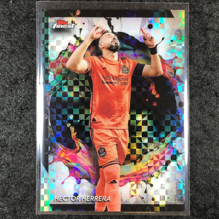 2024 Topps Finest MLS HECTOR HERRERA Base Rare Checkerboard #267