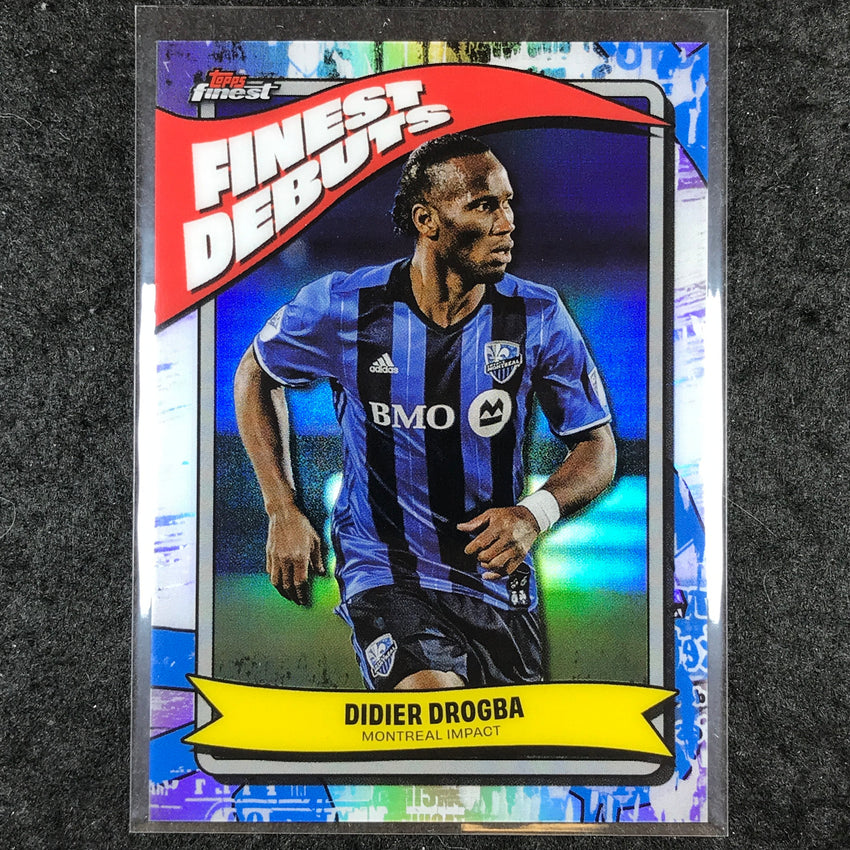 2024 Topps Finest MLS DIDIER DROGBA Finest Debuts #4