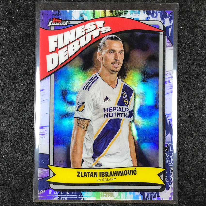 2024 Topps Finest MLS ZLATAN IBRAHIMOVIC Finest Debuts #5